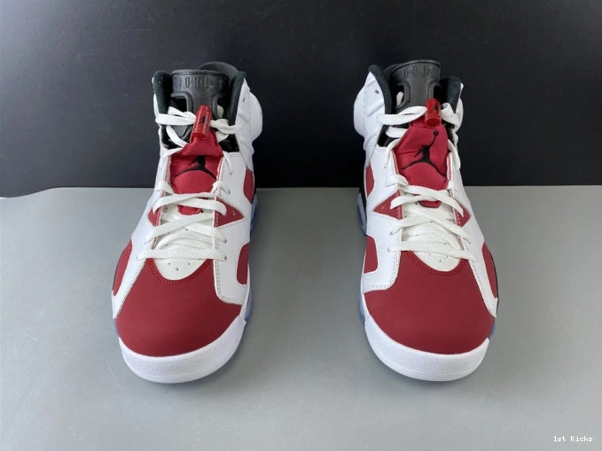 1st Kicks AIR 'CARMINE' 384664-160 RETRO 2014 JORDAN 6 0731